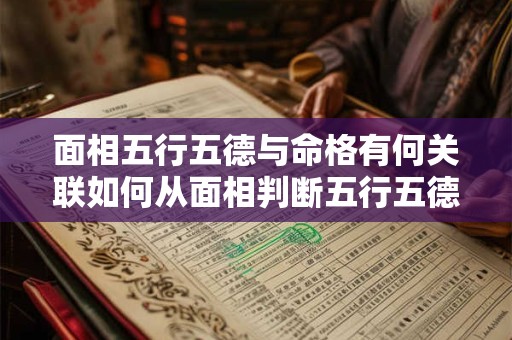面相五行五德与命格有何关联如何从面相判断五行五德所属的命格
