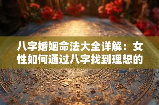 八字婚姻命法大全详解:女性如何通过八字找到理想的伴侣 八字婚姻命法大全详解:女性如何通过八字找到理想的伴侣