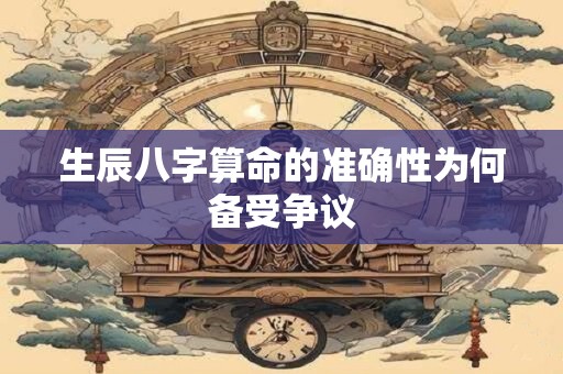 生辰八字算命的准确性为何备受争议