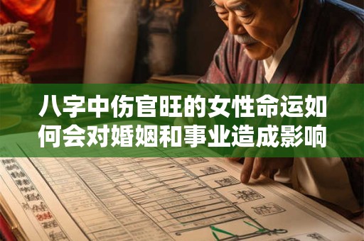 八字中伤官旺的女性命运如何会对婚姻和事业造成影响吗