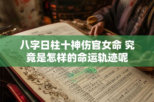 八字日柱十神伤官女命 究竟是怎样的命运轨迹呢