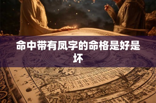 命中带有凤字的命格是好是坏