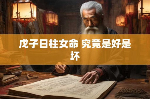 戊子日柱女命 究竟是好是坏