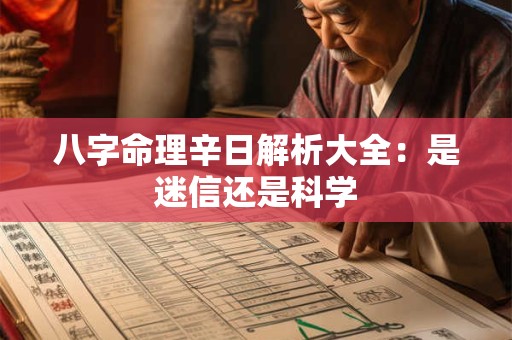 八字命理辛日解析大全：是迷信还是科学