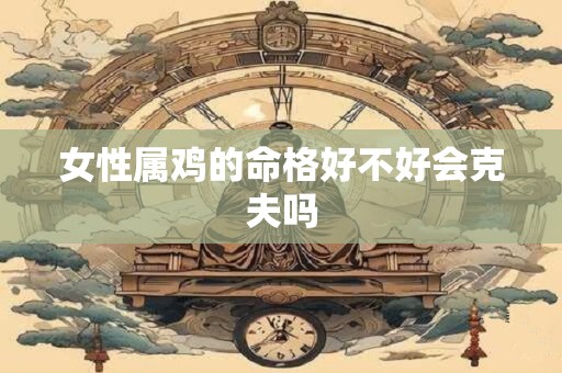 女性属鸡的命格好不好会克夫吗
