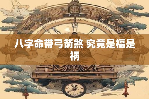 八字命带弓箭煞 究竟是福是祸