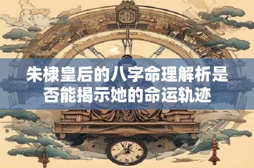 朱棣皇后的八字命理解析是否能揭示她的命运轨迹