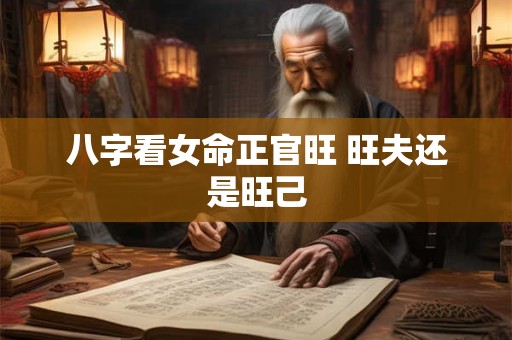 八字看女命正官旺 旺夫还是旺己 八字看女命正官旺 旺夫还是旺己