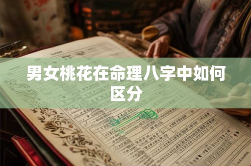 男女桃花在命理八字中如何区分