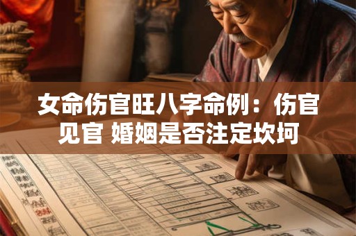 女命伤官旺八字命例：伤官见官 婚姻是否注定坎坷