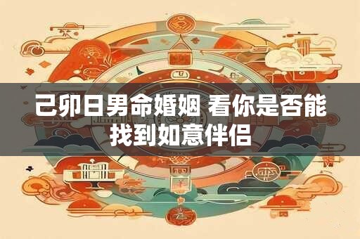 己卯日男命婚姻 看你是否能找到如意伴侣