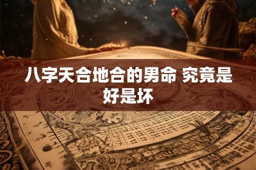 八字天合地合的男命 究竟是好是坏