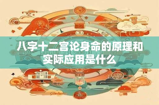 八字十二宫论身命的原理和实际应用是什么