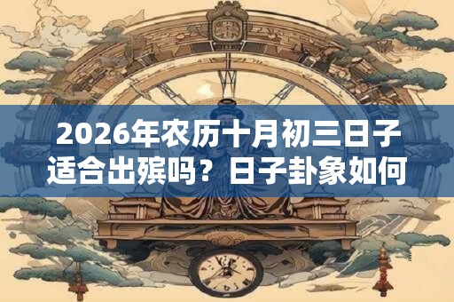 2026年农历十月初三日子适合出殡吗？日子卦象如何？