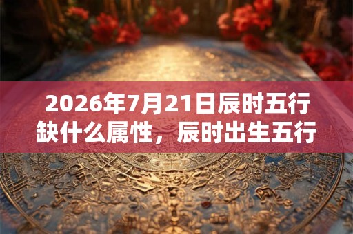 2026年7月21日辰时五行缺什么属性，辰时出生五行缺什么