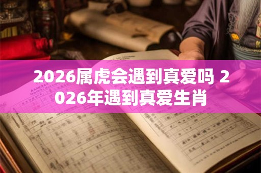 2026属虎会遇到真爱吗 2026年遇到真爱生肖