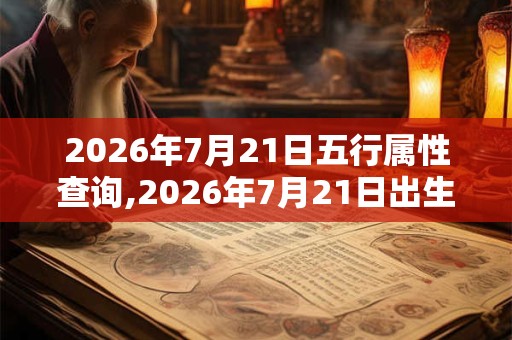 2026年7月21日五行属性查询,2026年7月21日出生五行属什么 2026年7月21日五行属性查询,2026年7月21日出生五行属什么