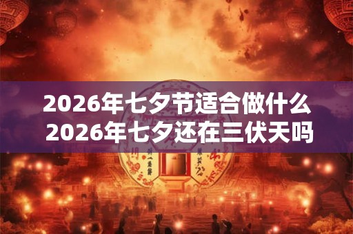 2026年七夕节适合做什么 2026年七夕还在三伏天吗