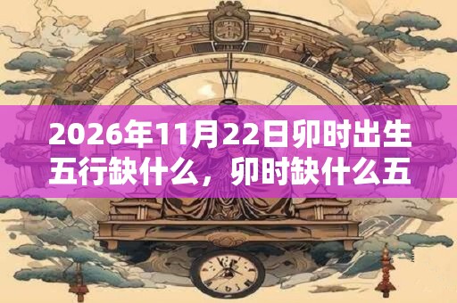 2026年11月22日卯时出生五行缺什么，卯时缺什么五行