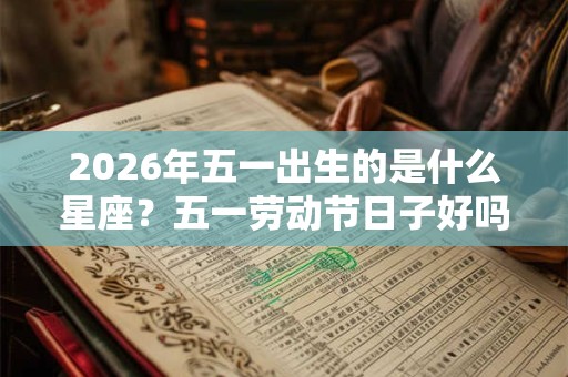 2026年五一出生的是什么星座？五一劳动节日子好吗？