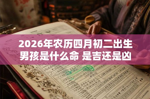 2026年农历四月初二出生男孩是什么命 是吉还是凶