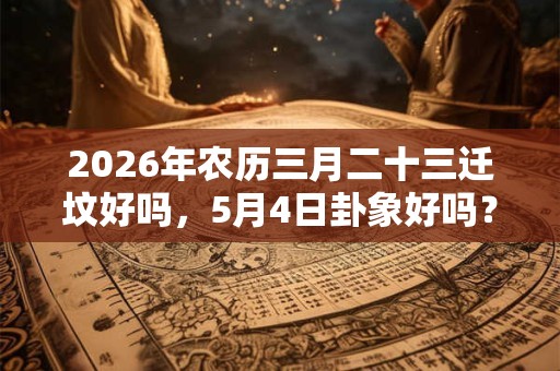 2026年农历三月二十三迁坟好吗,5月4日卦象好吗? 2026年农历三月二十三迁坟好吗,5月4日卦象好吗?