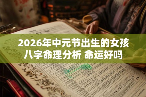 2026年中元节出生的女孩八字命理分析 命运好吗