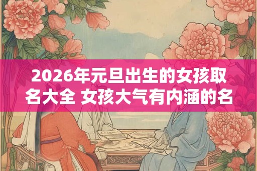 2026年元旦出生的女孩取名大全 女孩大气有内涵的名字 2026年元旦出生的女孩取名大全 女孩大气有内涵的名字