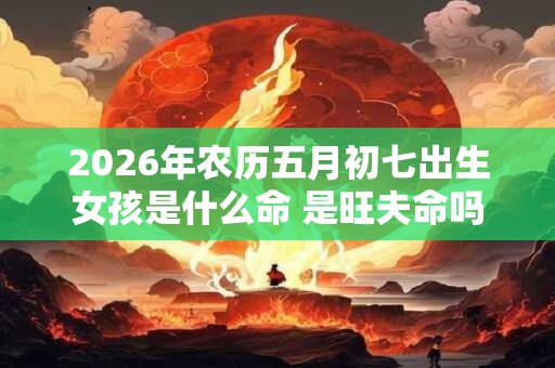 2026年农历五月初七出生女孩是什么命 是旺夫命吗 2026年农历五月初七出生女孩是什么命 是旺夫命吗