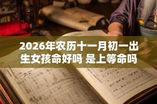 2026年农历十一月初一出生女孩命好吗 是上等命吗 2026年农历十一月初一出生女孩命好吗 是上等命吗