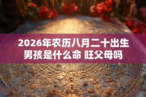 2026年农历八月二十出生男孩是什么命 旺父母吗