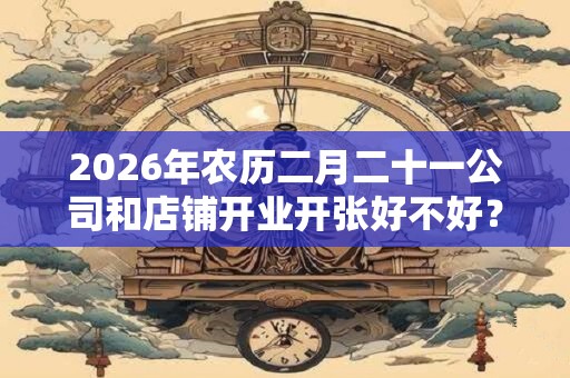 2026年农历二月二十一公司和店铺开业开张好不好？开业风水介绍
