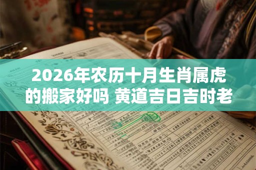 2026年农历十月生肖属虎的搬家好吗 黄道吉日吉时老黄历查询