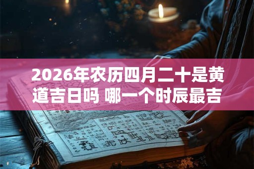 2026年农历四月二十是黄道吉日吗 哪一个时辰最吉利 2026年农历四月二十是黄道吉日吗 哪一个时辰最吉利