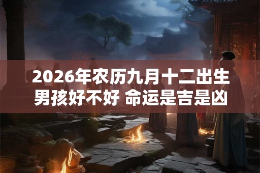 2026年农历九月十二出生男孩好不好 命运是吉是凶