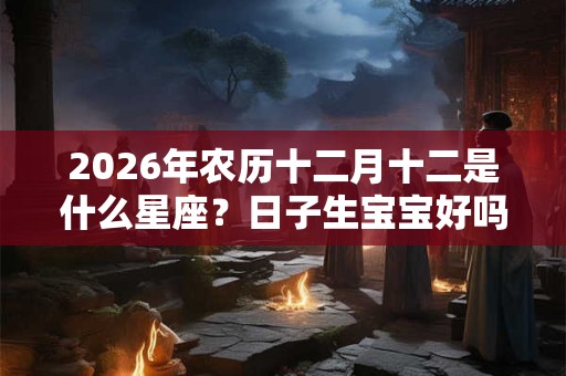 2026年农历十二月十二是什么星座？日子生宝宝好吗？