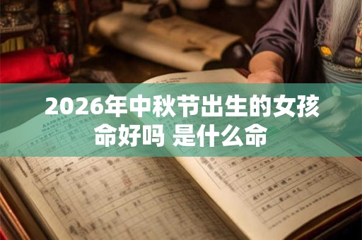 2026年中秋节出生的女孩命好吗 是什么命 2026年中秋节出生的女孩命好吗 是什么命
