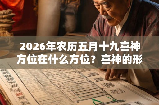 2026年农历五月十九喜神方位在什么方位？喜神的形象是什么？
