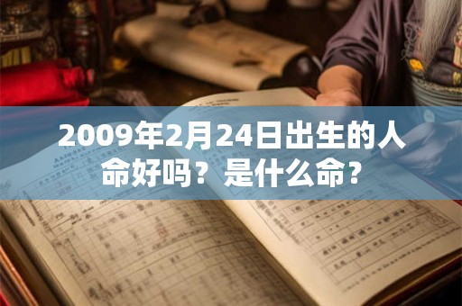 2009年2月24日出生的人命好吗?是什么命? 2009年2月24日出生的人命好吗?是什么命?