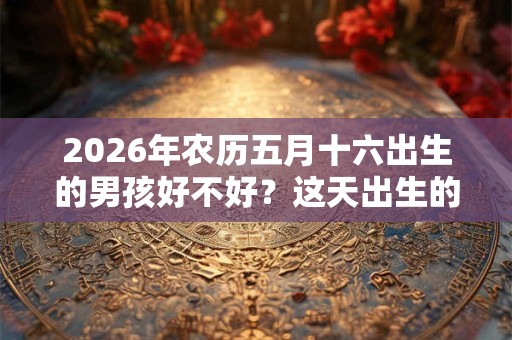 2026年农历五月十六出生的男孩好不好？这天出生的男孩命运如何？