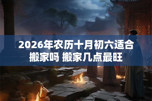 2026年农历十月初六适合搬家吗 搬家几点最旺