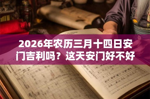 2026年农历三月十四日安门吉利吗？这天安门好不好？