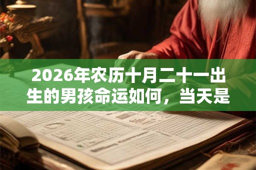 2026年农历十月二十一出生的男孩命运如何，当天是吉日吗？