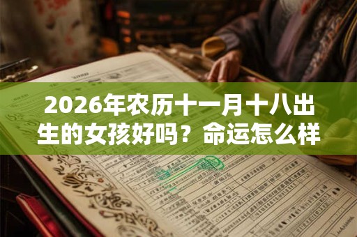 2026年农历十一月十八出生的女孩好吗？命运怎么样？