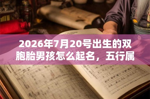 2026年7月20号出生的双胞胎男孩怎么起名,五行属什么 2026年7月20号出生的双胞胎男孩怎么起名,五行属什么