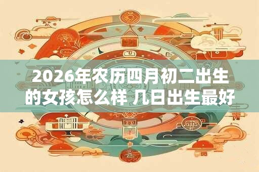 2026年农历四月初二出生的女孩怎么样 几日出生最好命