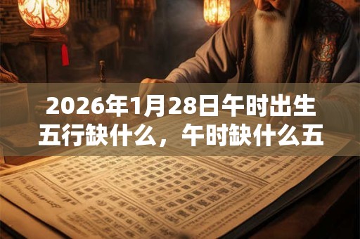 2026年1月28日午时出生五行缺什么,午时缺什么五行 2026年1月28日午时出生五行缺什么,午时缺什么五行
