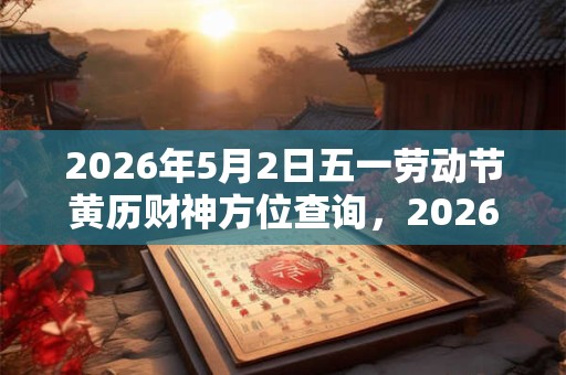 2026年5月2日五一劳动节黄历财神方位查询，2026年正财神方位