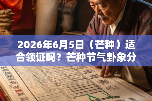 2026年6月5日（芒种）适合领证吗？芒种节气卦象分析