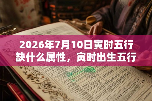 2026年7月10日寅时五行缺什么属性，寅时出生五行缺什么